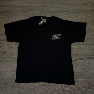 Gallery Dept Black Short Sleeve Tee